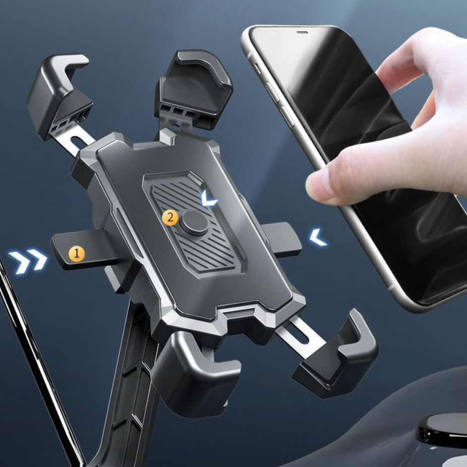 Phone Mount Handlebar - Motorcycle Phone Mount, Bike Mobile Holder,