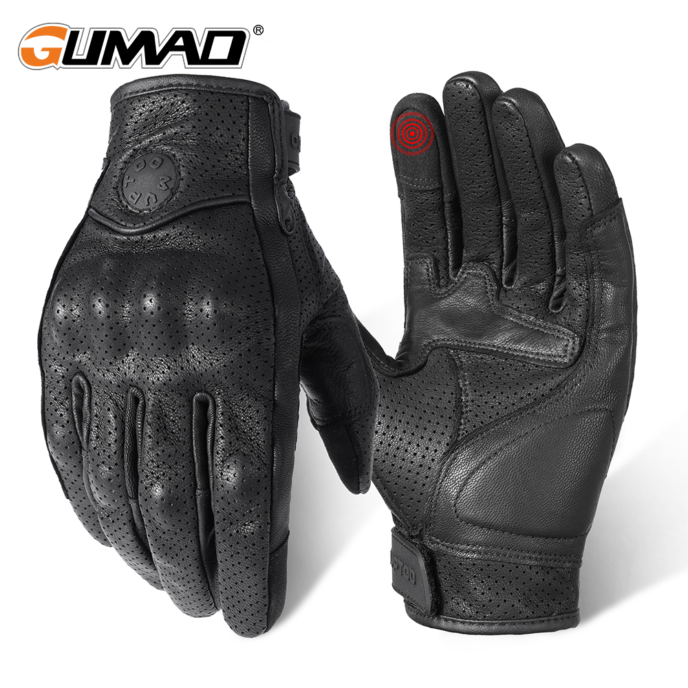 Motorcycle Gear Cycle - Outdoor Touch Screen Gloves Leather Sports