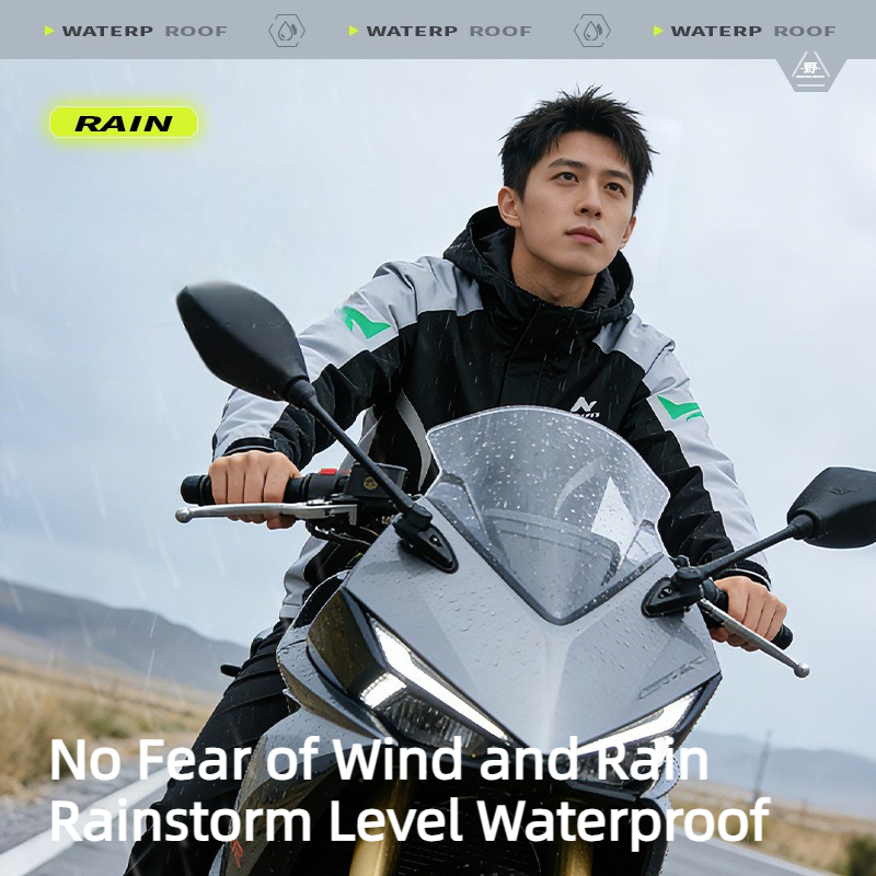 Motorcycle Rain Suit - Motorcycle Rain Suit Men Waterproof Reflective