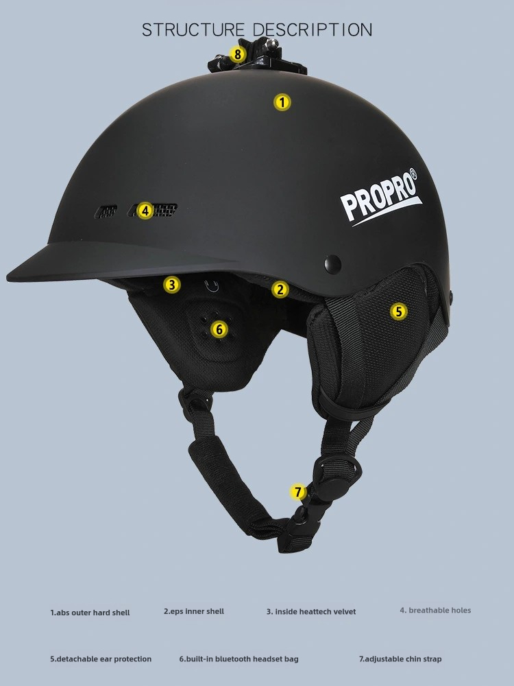 Ski helmet men's Motorcycle He – Motorcycle Gear Cycle recenzja i cena