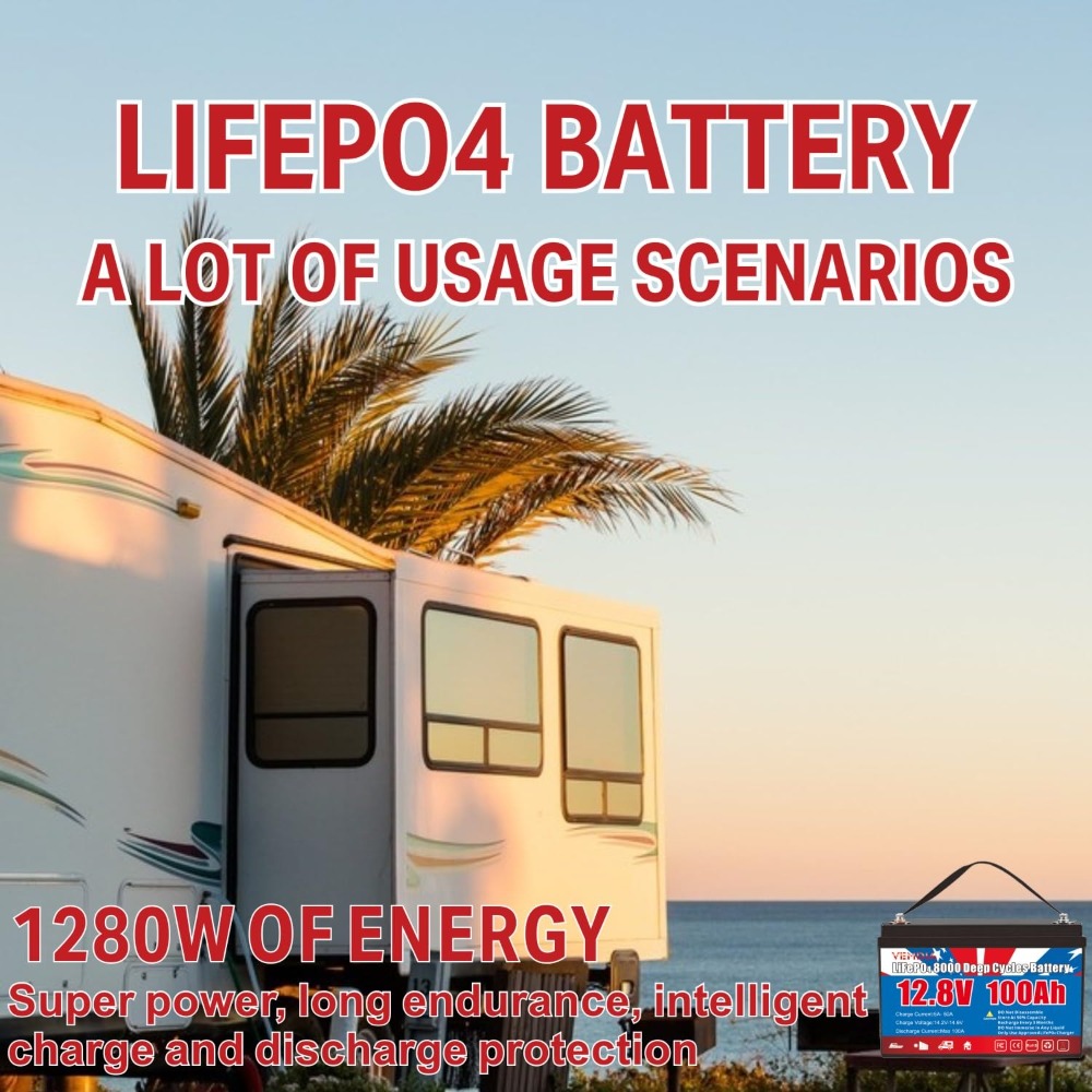 12.8V 100Ah LiFePO4 Battery Bu – Motorcycle Gear Cycle recenzja i cena
