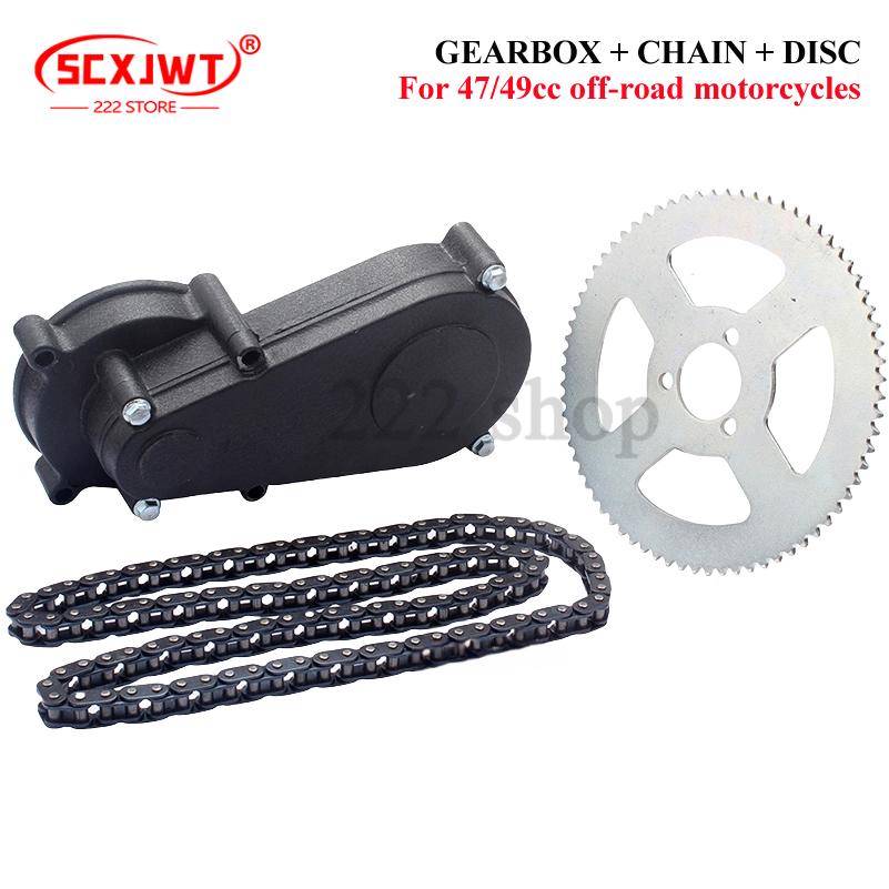 49CC mini motorcycle accessori – Gearbox Motorcycle recenzja i cena