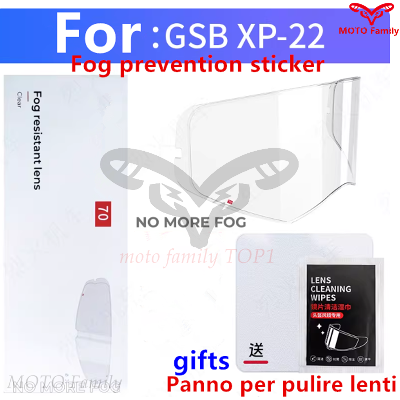 GSB XP-22 Helmet Special Lens  – Motorcycle Gear Cycle recenzja i cena