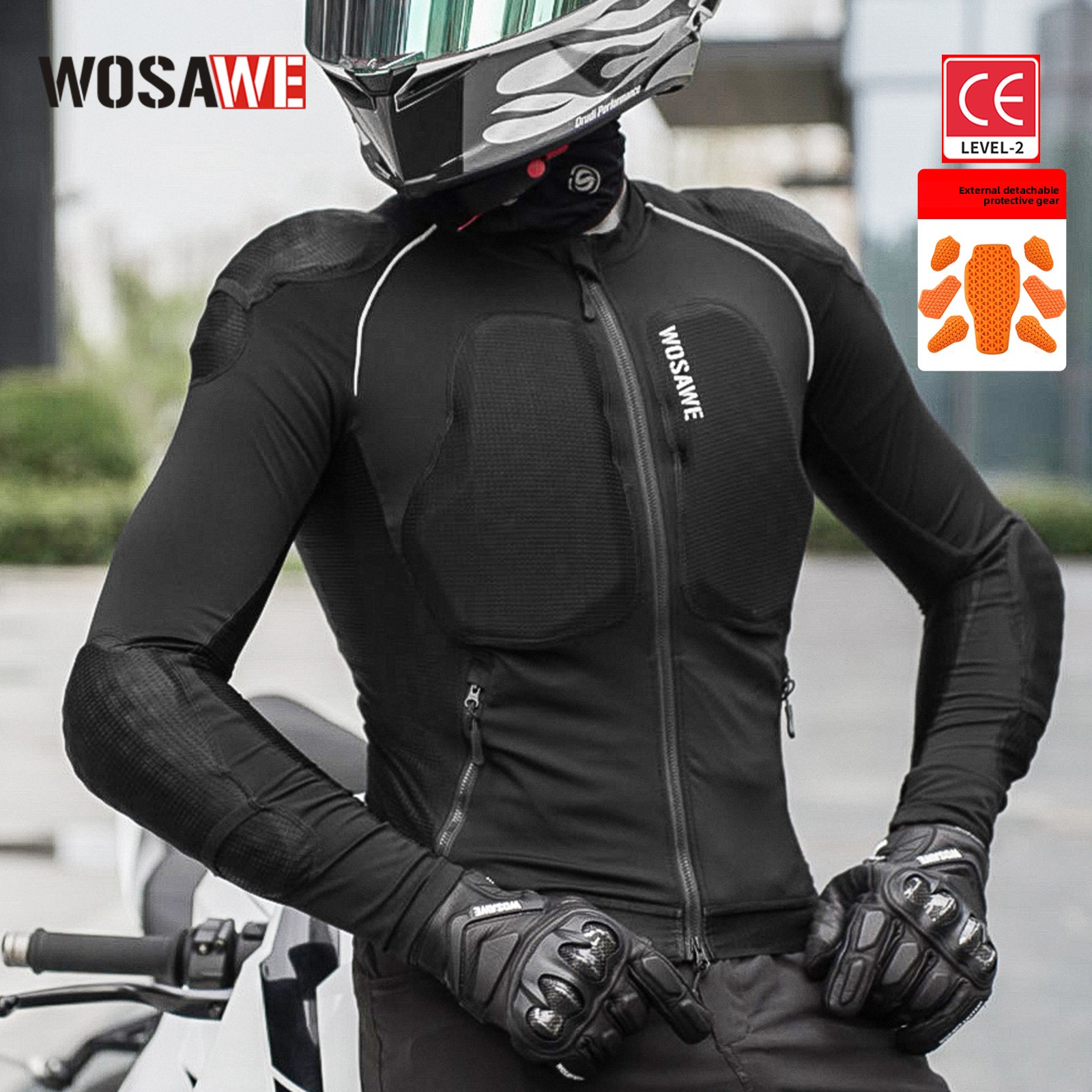 WOSAWE Men Motorcycle Racing J – Gearx Motorcycle Jacket recenzja i cena