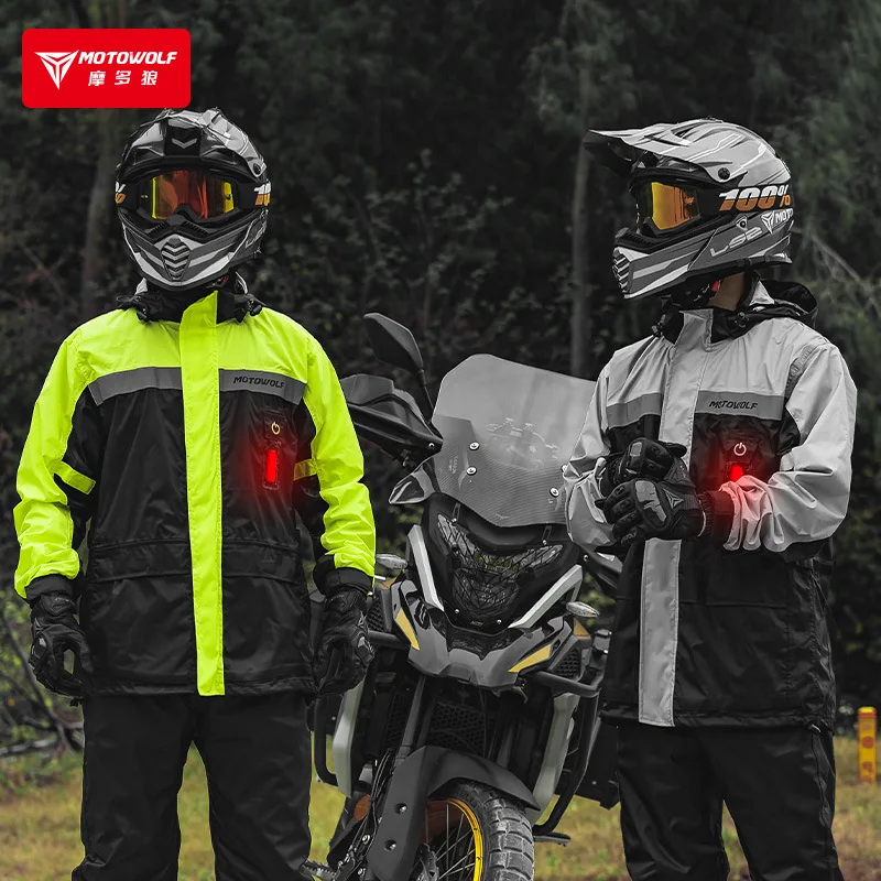 Motowolf Motorcycle Rain Coat  – Motorcycle Rain Suit recenzja i cena
