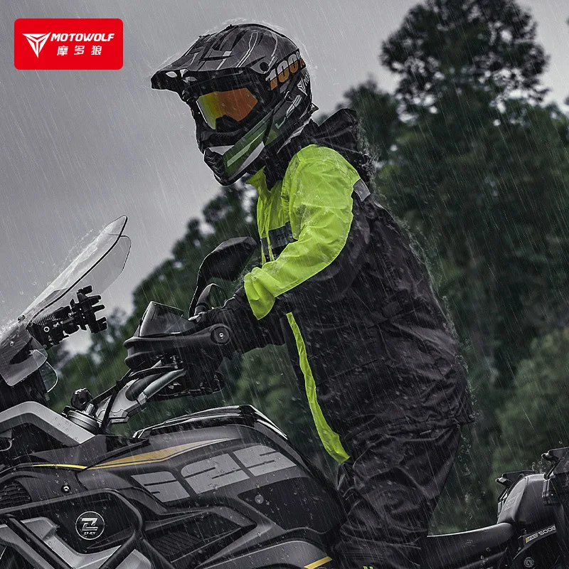 Motowolf Motorcycle Rain Coat  – Motorcycle Rain Suit recenzja i cena