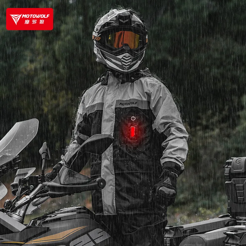 Motowolf Motorcycle Rain Coat  – Motorcycle Rain Suit recenzja i cena