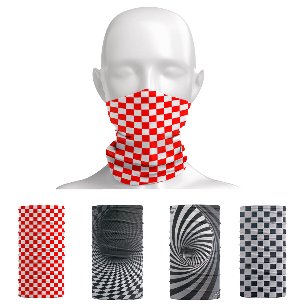 Plaid Pattern Headband Outdoor – Motorcycle Gear On Sale recenzja i cena