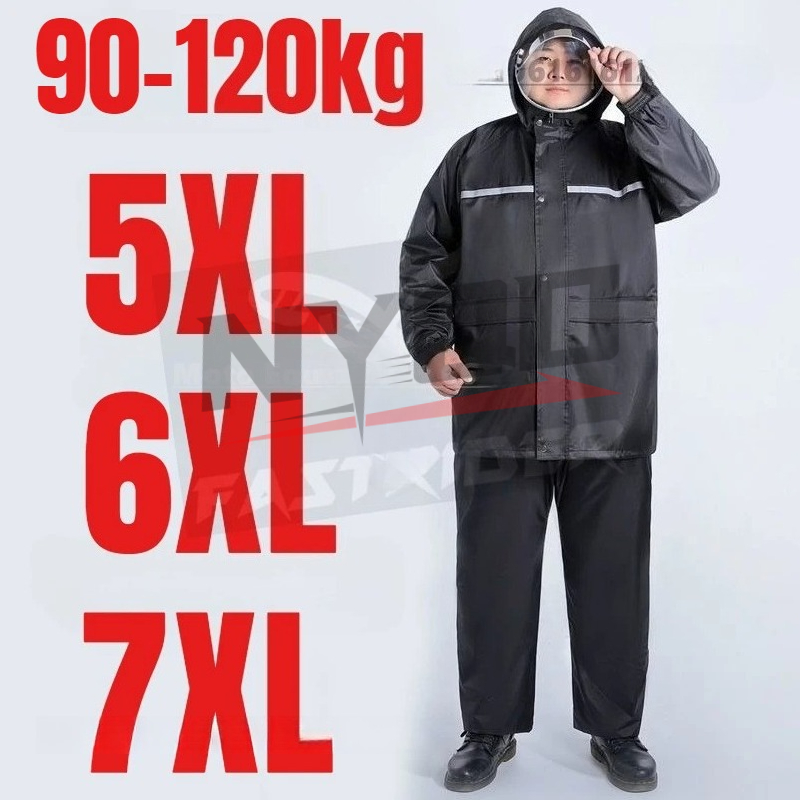 5XL 6XL 7XL Motorcycle Riding  – Motorcycle Rain Suit recenzja i cena