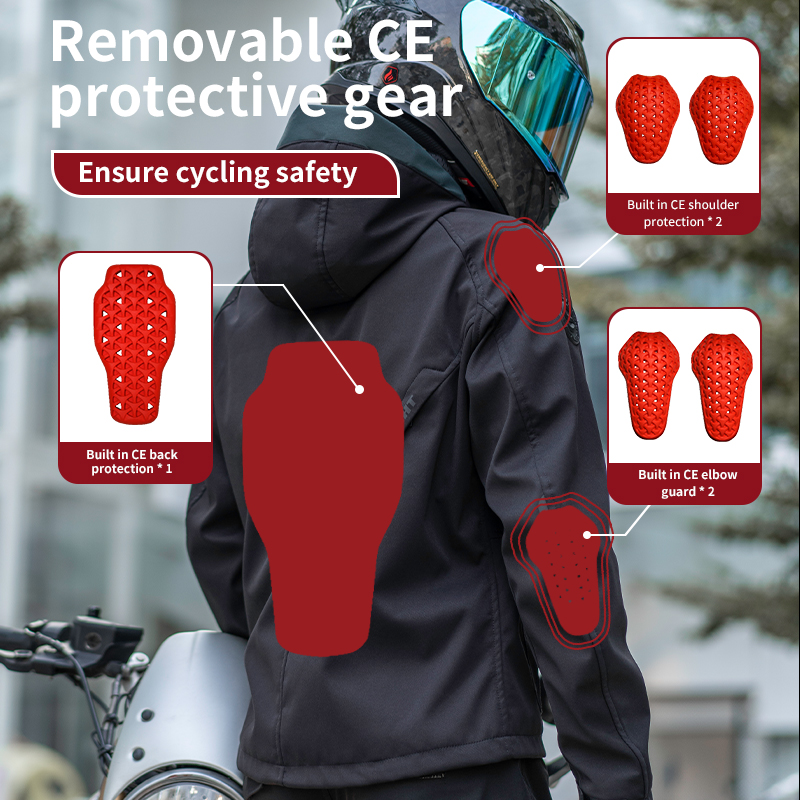 SFK Orange Motorcycle Jacket M – Gearx Motorcycle Jacket recenzja i cena