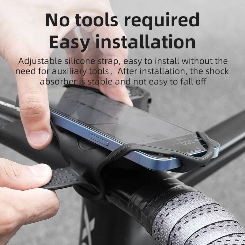 Universal Silicone Bike Bicycl – Phone Mount Handlebar recenzja i cena