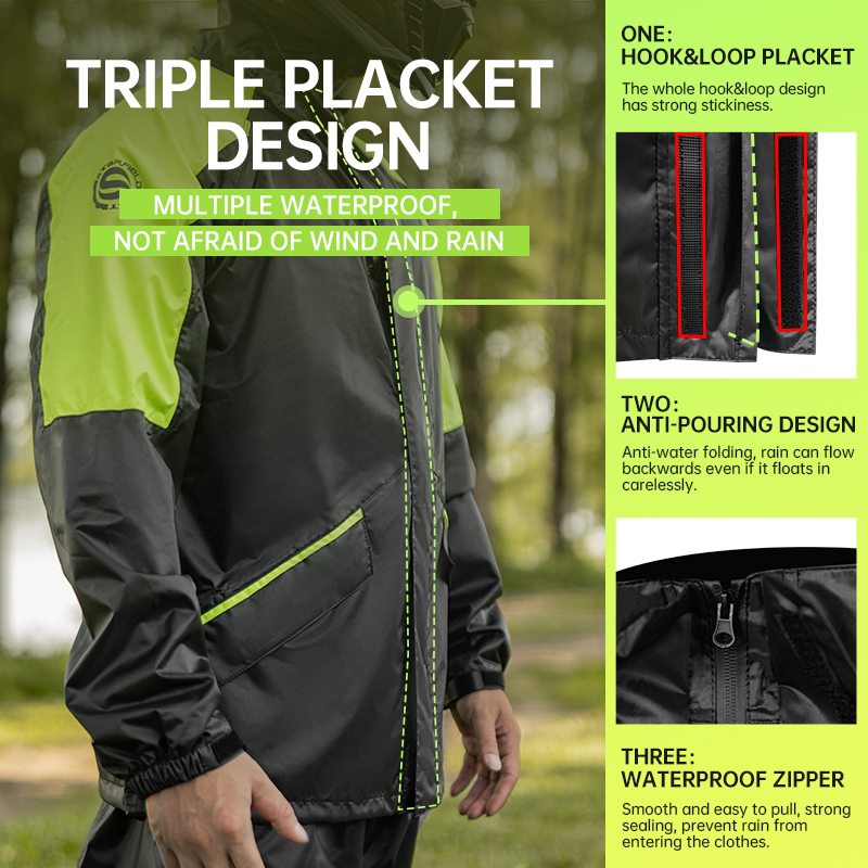 SFK Motorcycle Raincoat Rainpa – Motorcycle Rain Suit recenzja i cena