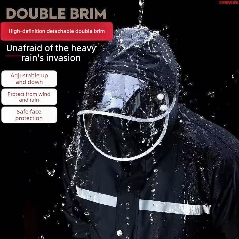 9XL Fat Man Reflective Waterpr – Motorcycle Rain Suit recenzja i cena
