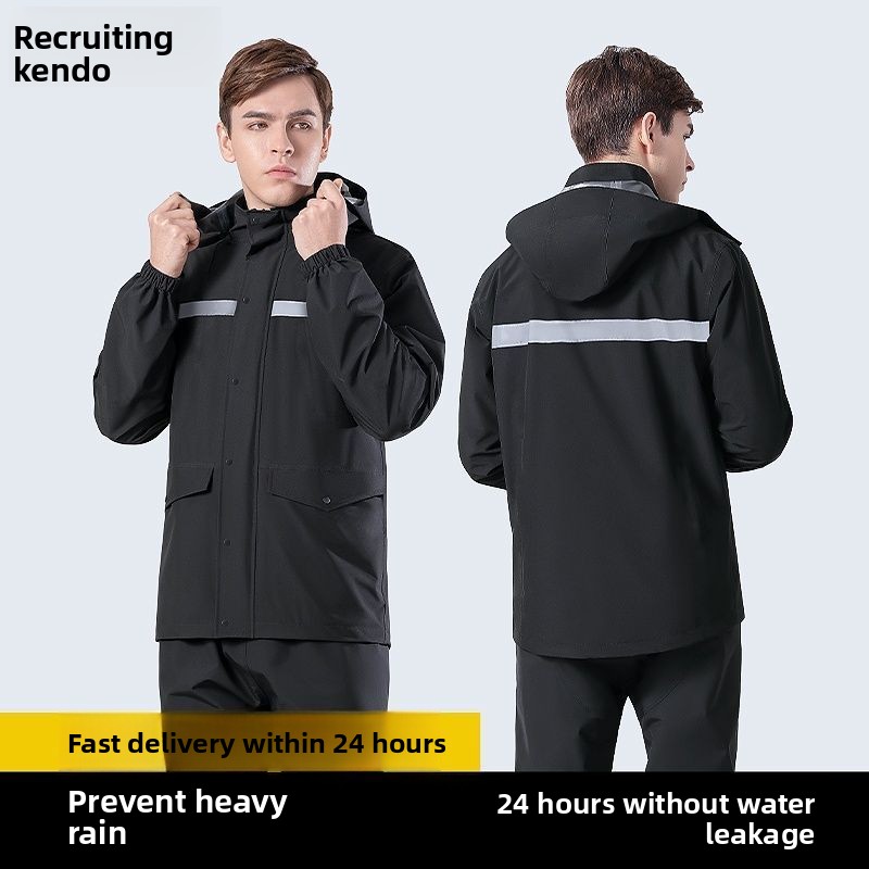 9XL Fat Man Reflective Waterpr – Motorcycle Rain Suit recenzja i cena