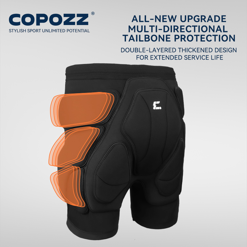 COPOZZ Upgraded Ski Knee Pads  – Motorcycle Gear On Sale recenzja i cena