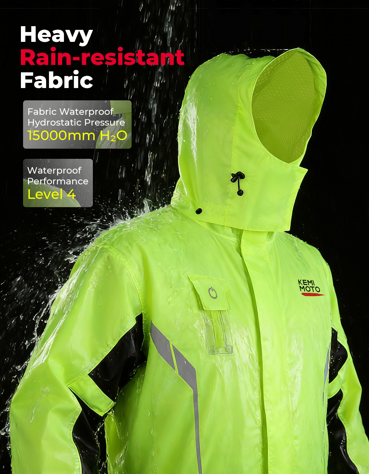 KEMIMOTO Unisex Waterproof Rai – Motorcycle Gear Cycle recenzja i cena