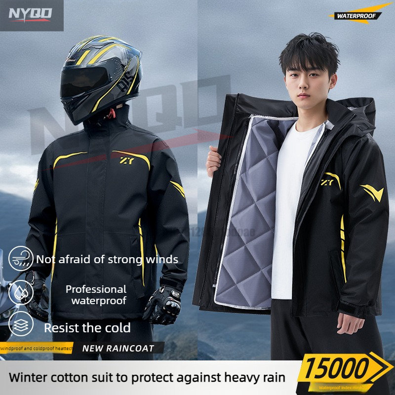 Winter warmth Motorcycle Rainc – Motorcycle Rain Suit recenzja i cena