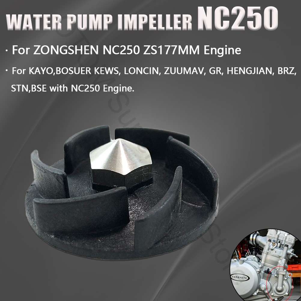 ZS177MM Motorcycle Water Pump  – Motorcycle Gear On Sale recenzja i cena