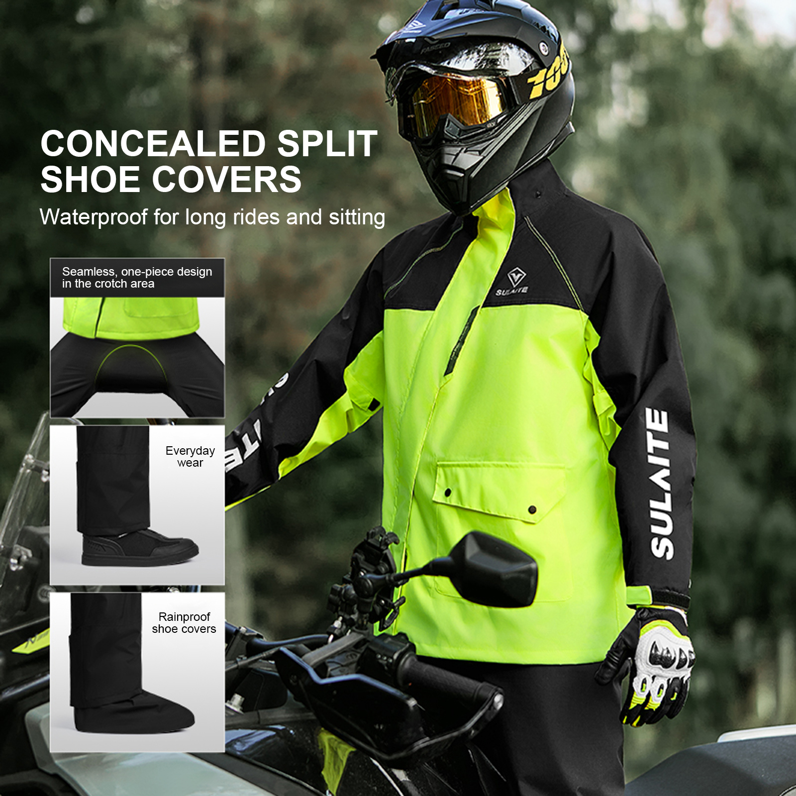 Motorcycle Rain Suit for Men & – Motorcycle Gear Cycle recenzja i cena