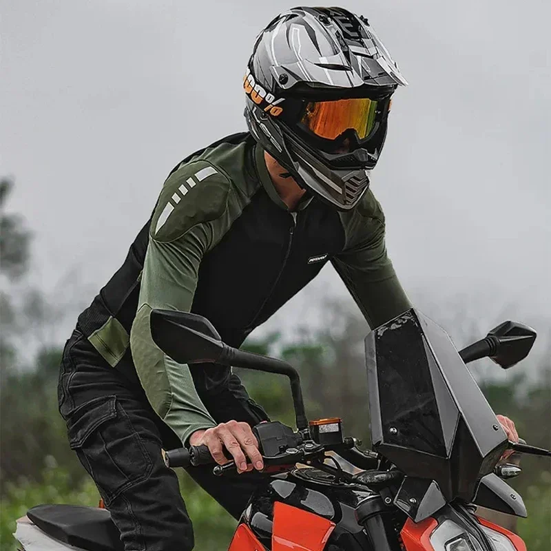 Motorcycle Breathable Soft Arm – Gearx Motorcycle Jacket recenzja i cena