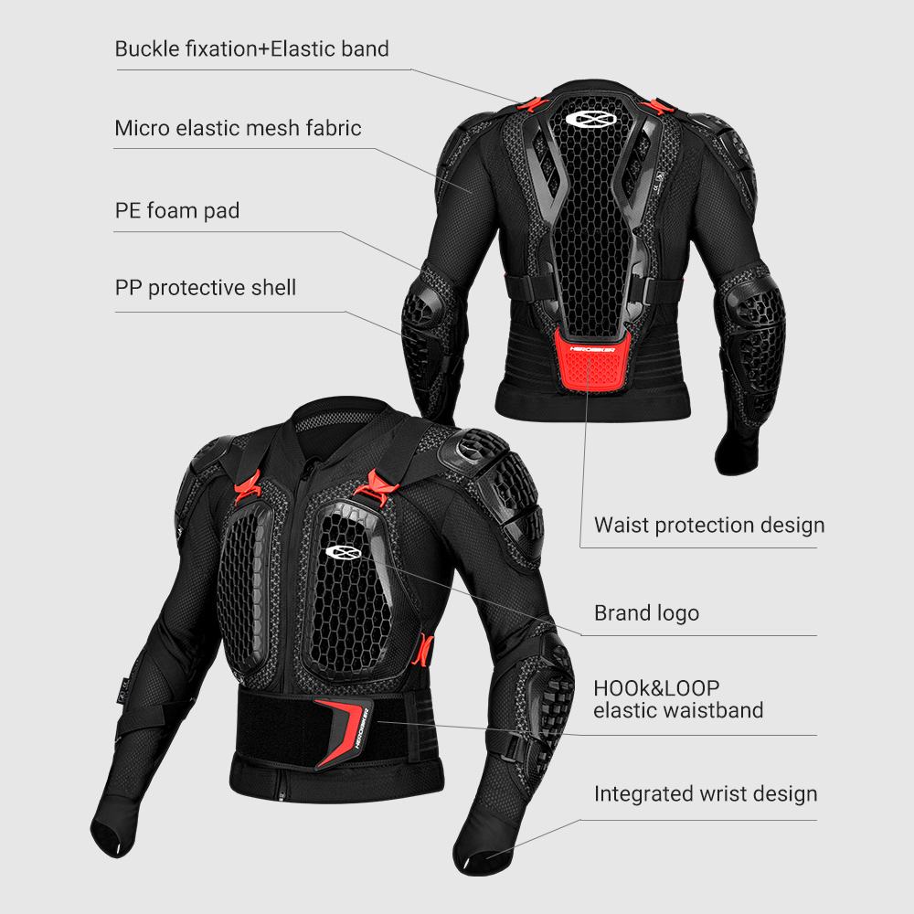 Men Motorcycle Full Body Armor – Gearx Motorcycle Jacket recenzja i cena