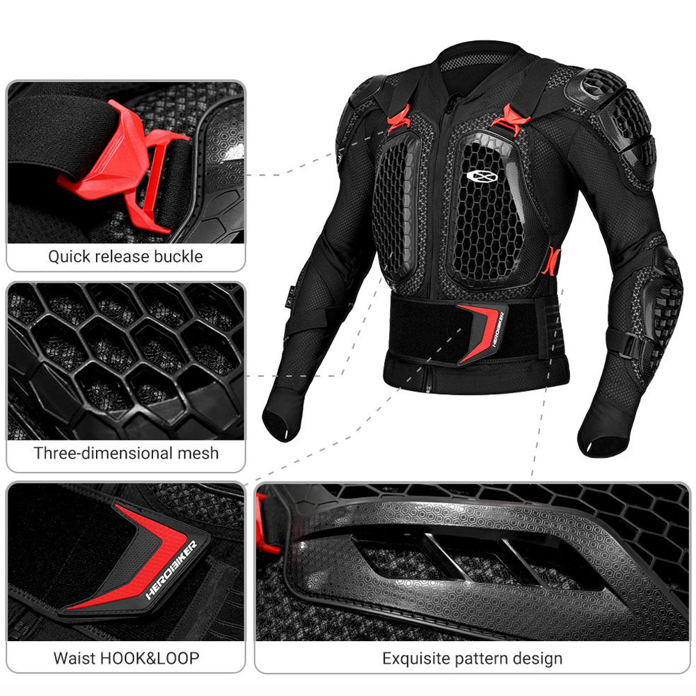 Men Motorcycle Full Body Armor – Gearx Motorcycle Jacket recenzja i cena