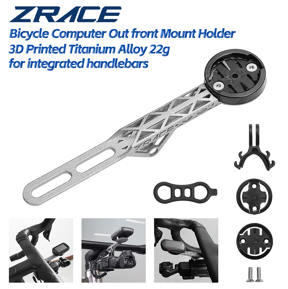 ZRACE 3D Printed Titanium Bike – Phone Mount Handlebar recenzja i cena