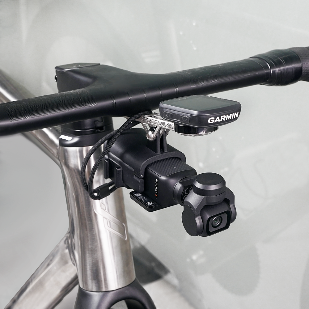 ZRACE 3D Printed Titanium Bike – Phone Mount Handlebar recenzja i cena