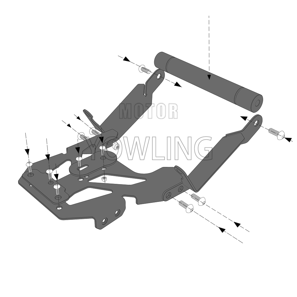 For Yamaha Tracer 9GT 9 GT Tra – Phone Mount Handlebar recenzja i cena
